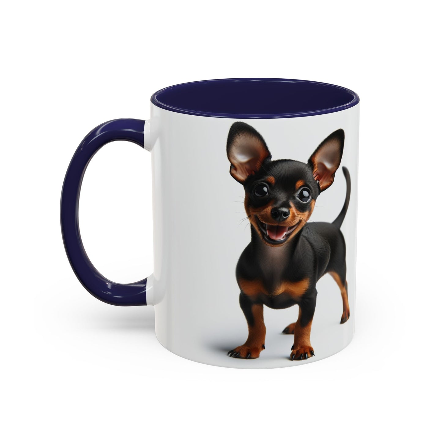 Miniature Pinscher Accent Coffee Mug - Perfect Gift for Dog Lovers