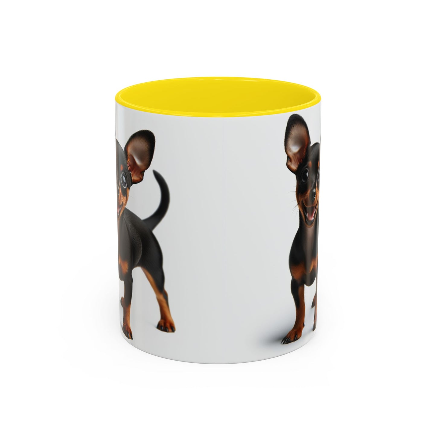 Miniature Pinscher Accent Coffee Mug - Perfect Gift for Dog Lovers