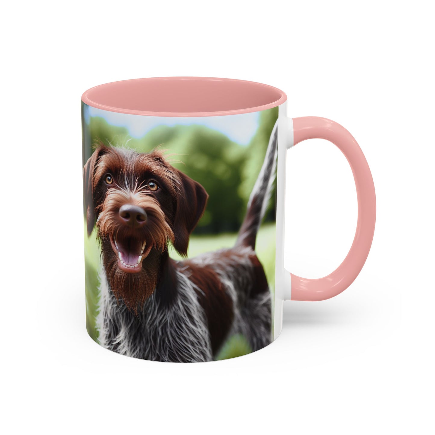 Wirehaired Slovakian Pointer Accent Coffee Mug - Perfect Gift for Dog Lovers