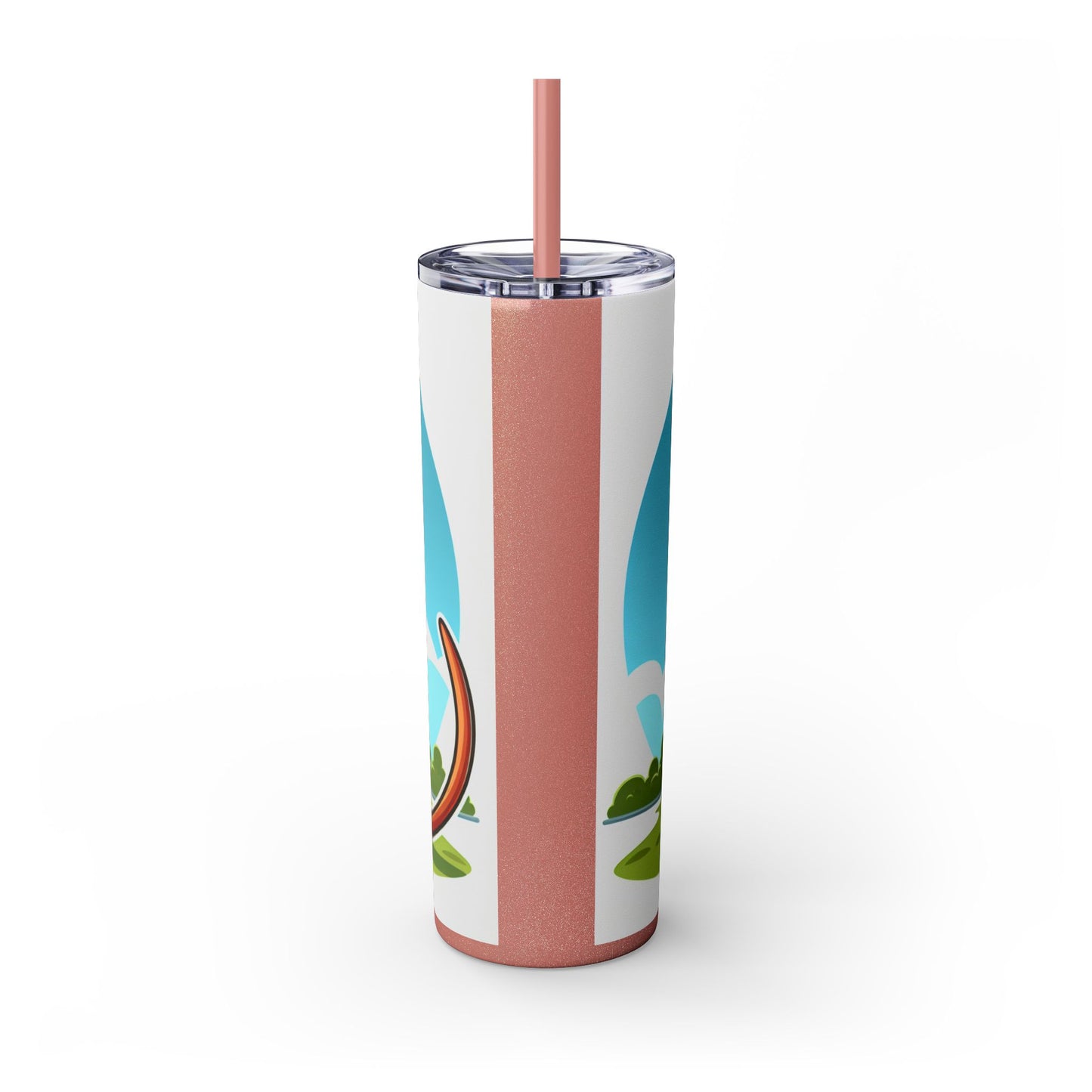 Redbone Coonhound Tumbler with Straw, 20oz