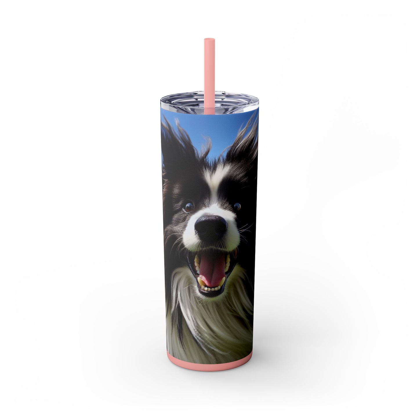 Portuguese Sheepdog Tumbler with Straw, 20oz
