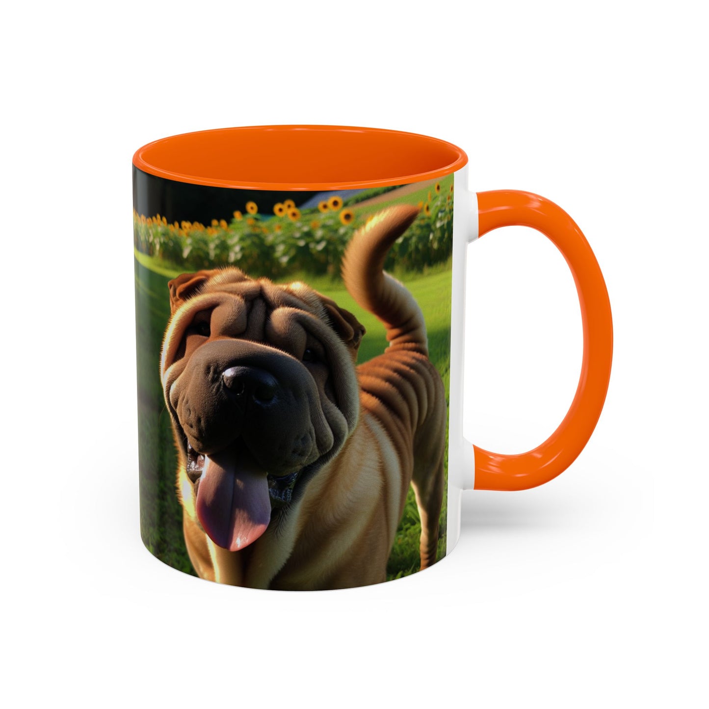 Shar-Pei Accent Coffee Mug - Perfect Gift for Dog Lovers