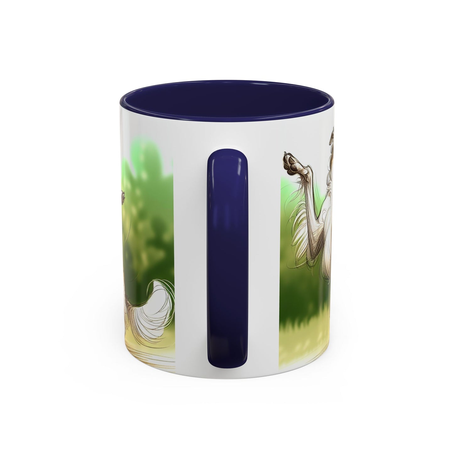 Borzoi Accent Coffee Mug - Perfect Gift for Dog Lovers