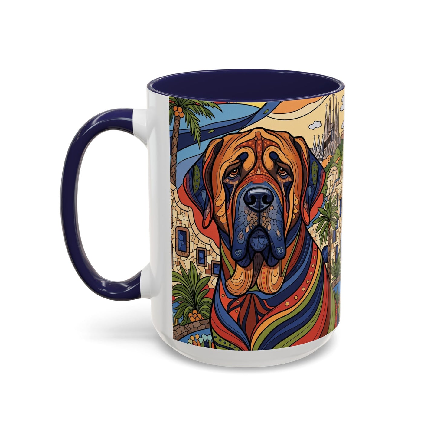 Spanish Mastiff Accent Coffee Mug - Perfect Gift for Dog Lovers