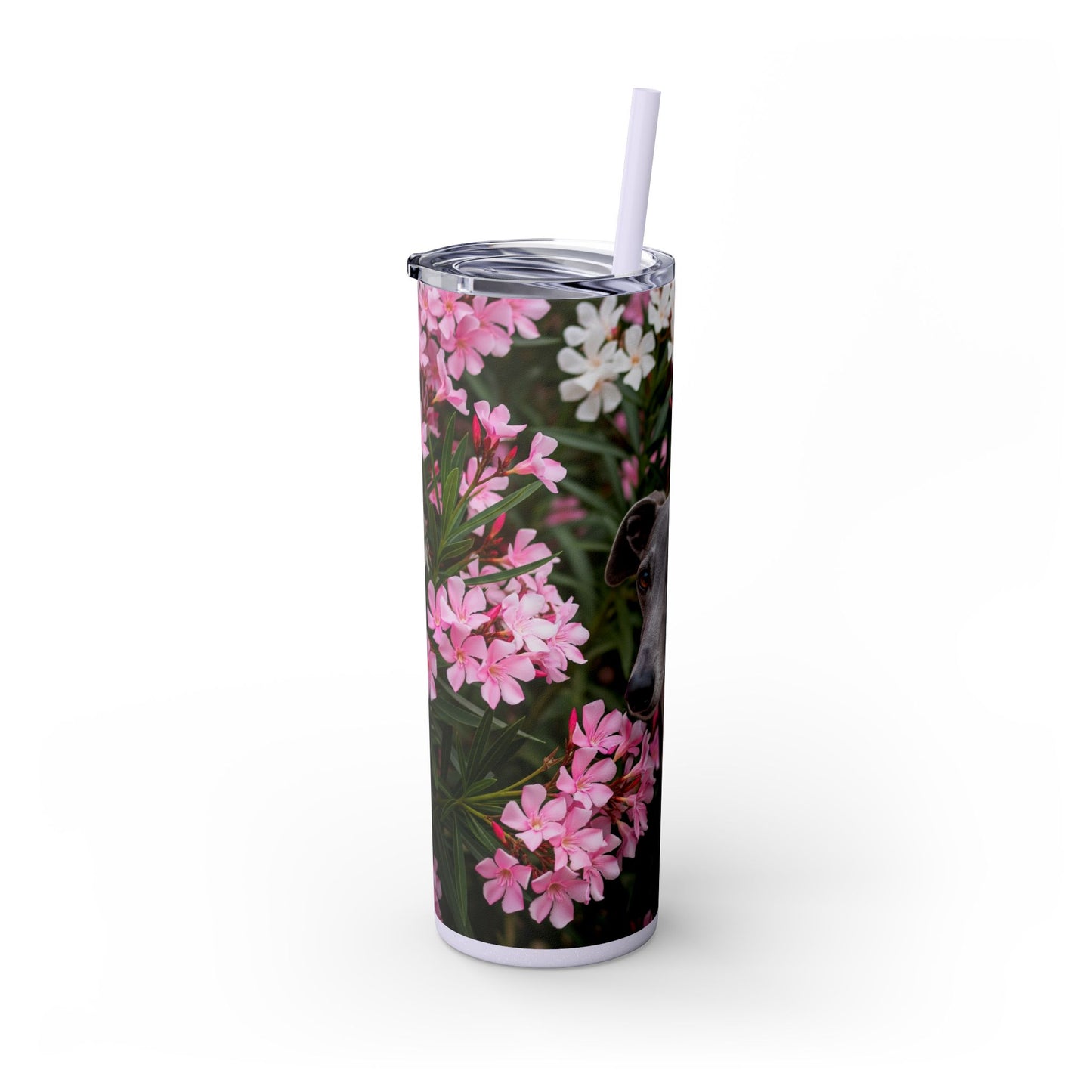 Greyhound Tumbler with Straw, 20oz