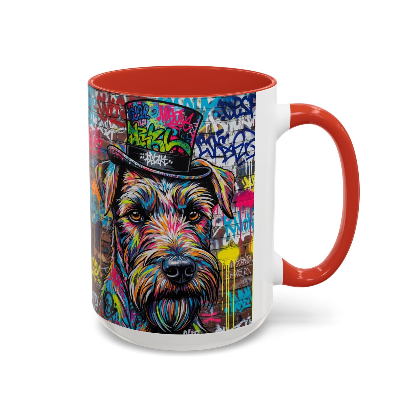 Teddy Roosevelt Terrier Accent Coffee Mug - Perfect Gift for Dog Lovers