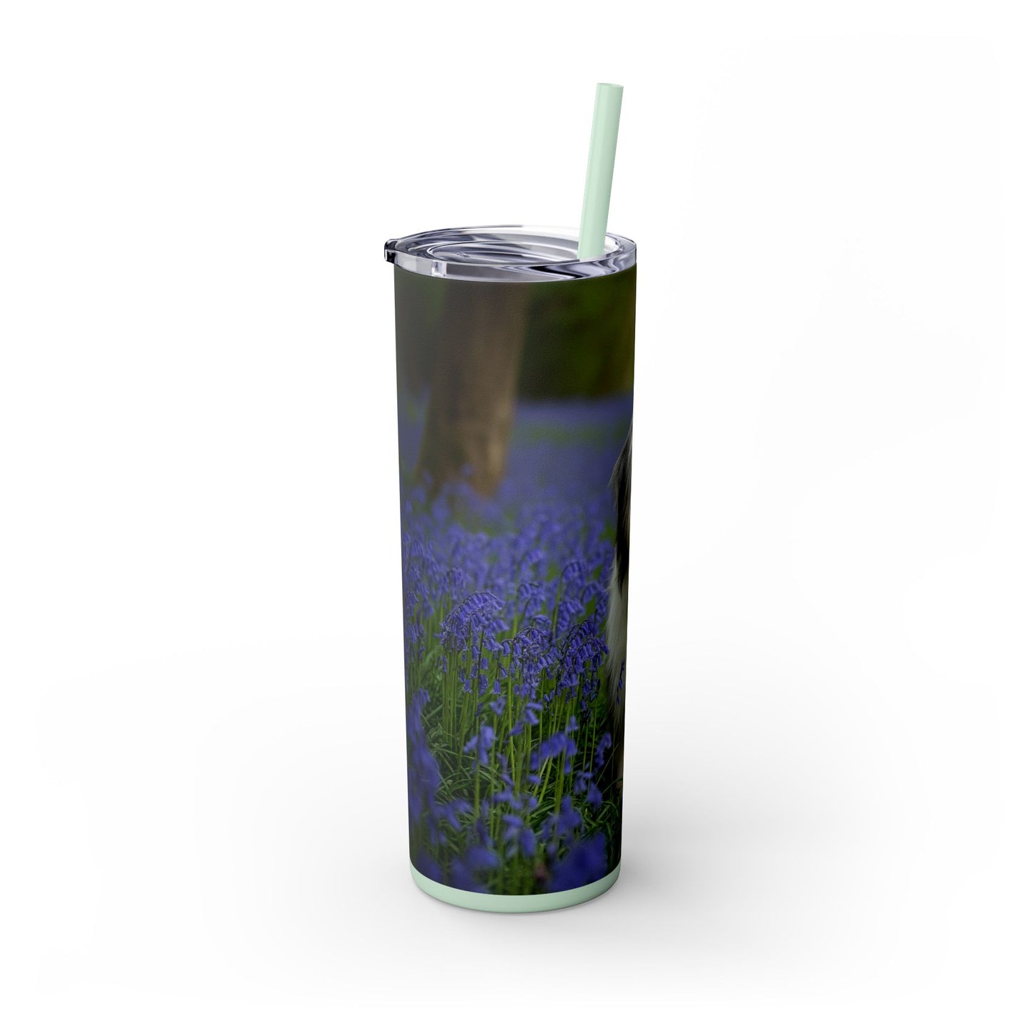 Bearded Collie Tumbler with Straw, 20oz