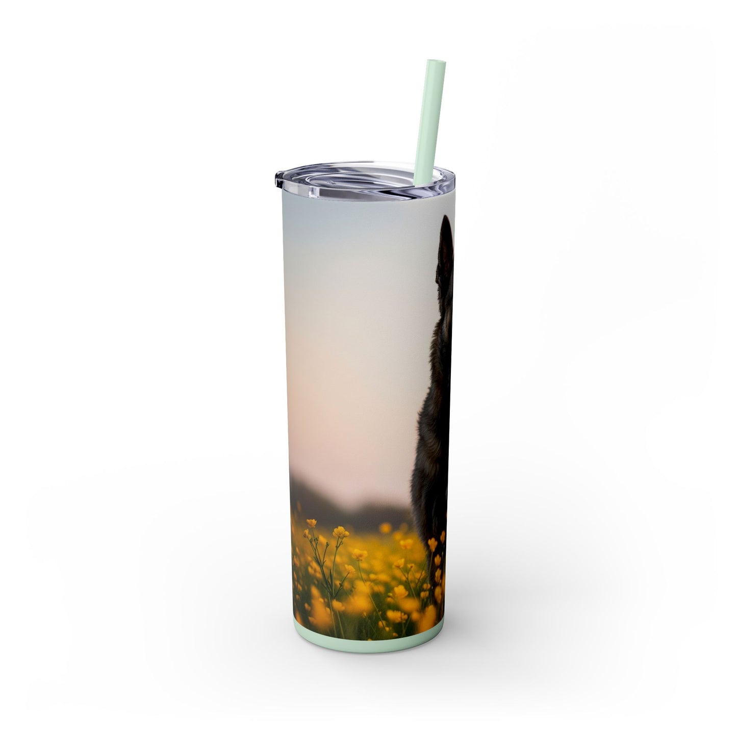 Bouvier des Flandres Tumbler with Straw, 20oz