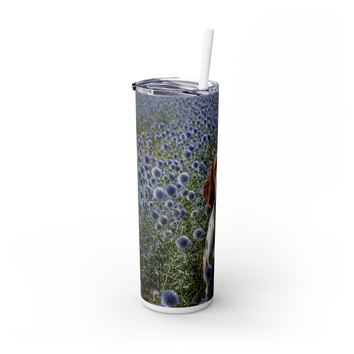 Braque Francais Pyrenean Tumbler with Straw, 20oz