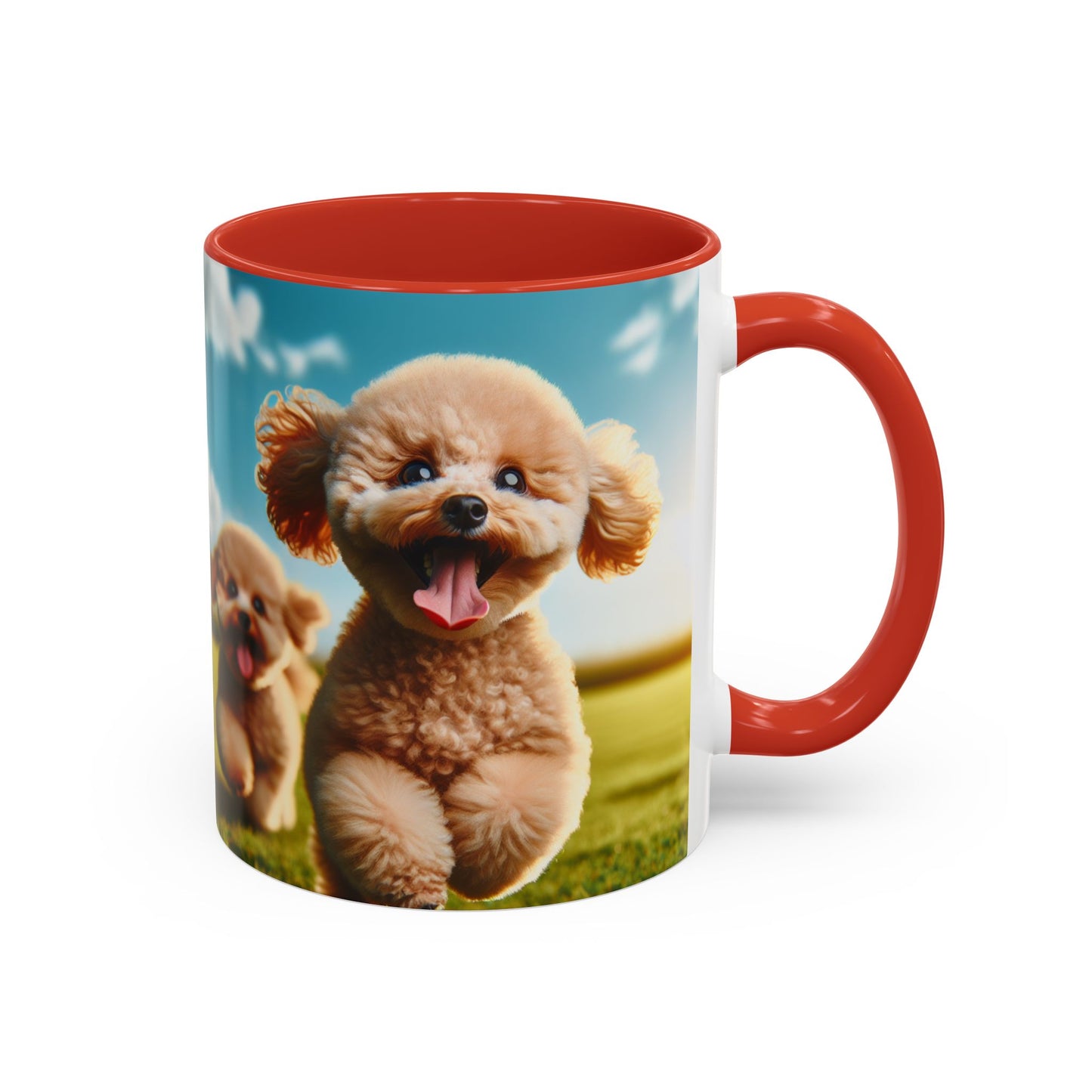 Toy Poodle Accent Coffee Mug - Perfect Gift for Dog Lovers