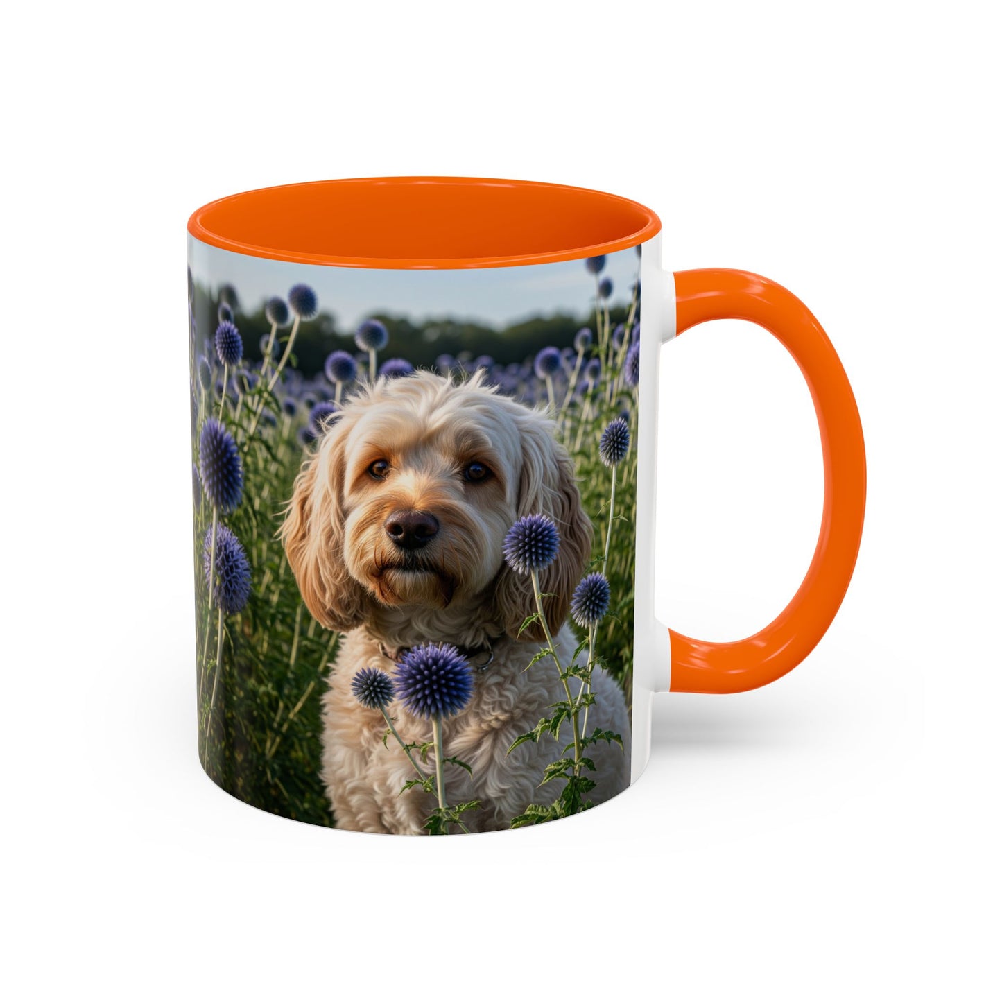 Spoodle Accent Coffee Mug - Perfect Gift for Dog Lovers