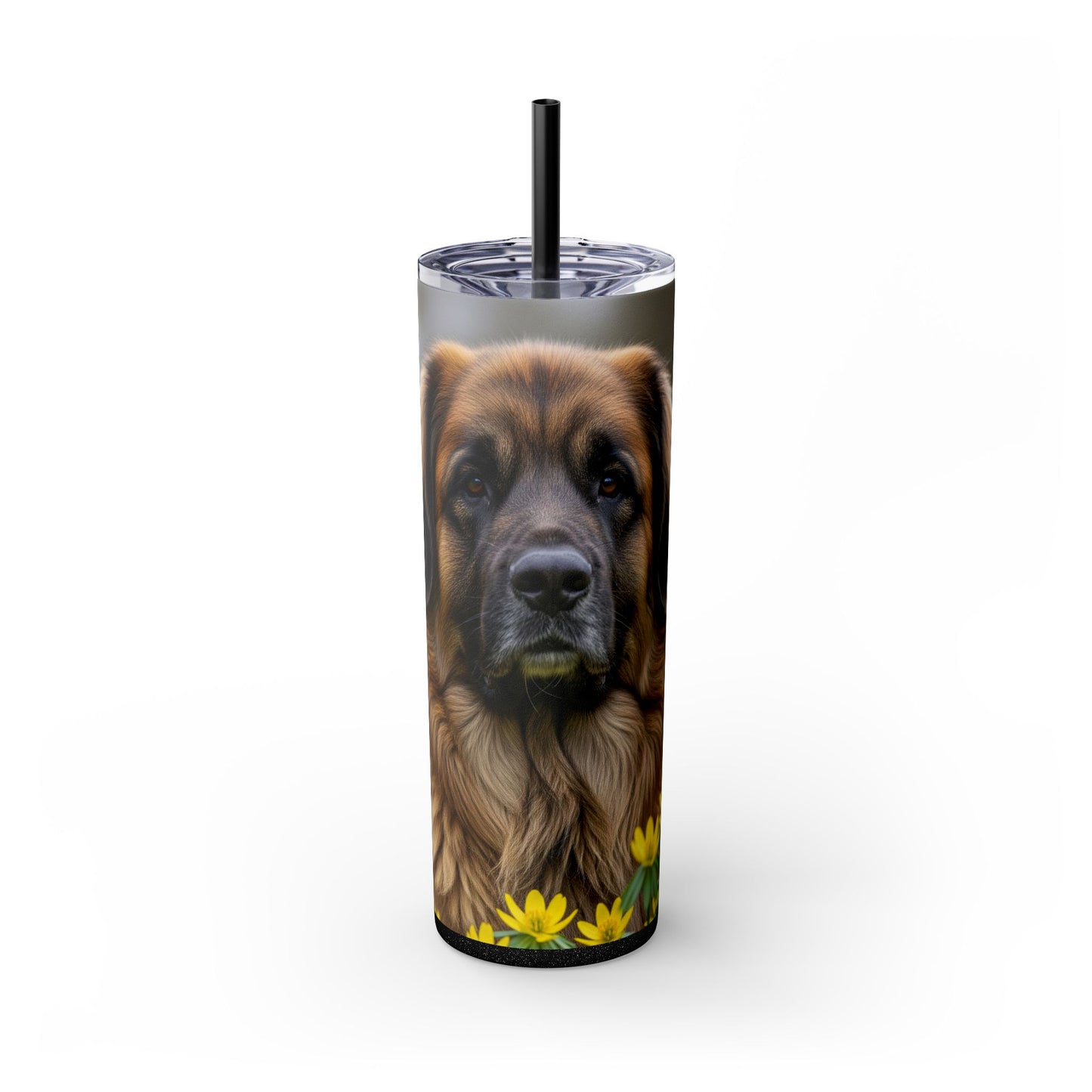 Leonberger Tumbler with Straw, 20oz