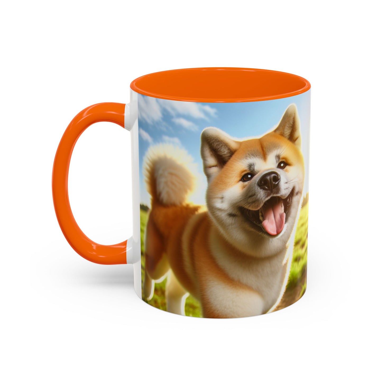 Akita Accent Coffee Mug - Perfect Gift for Dog Lovers