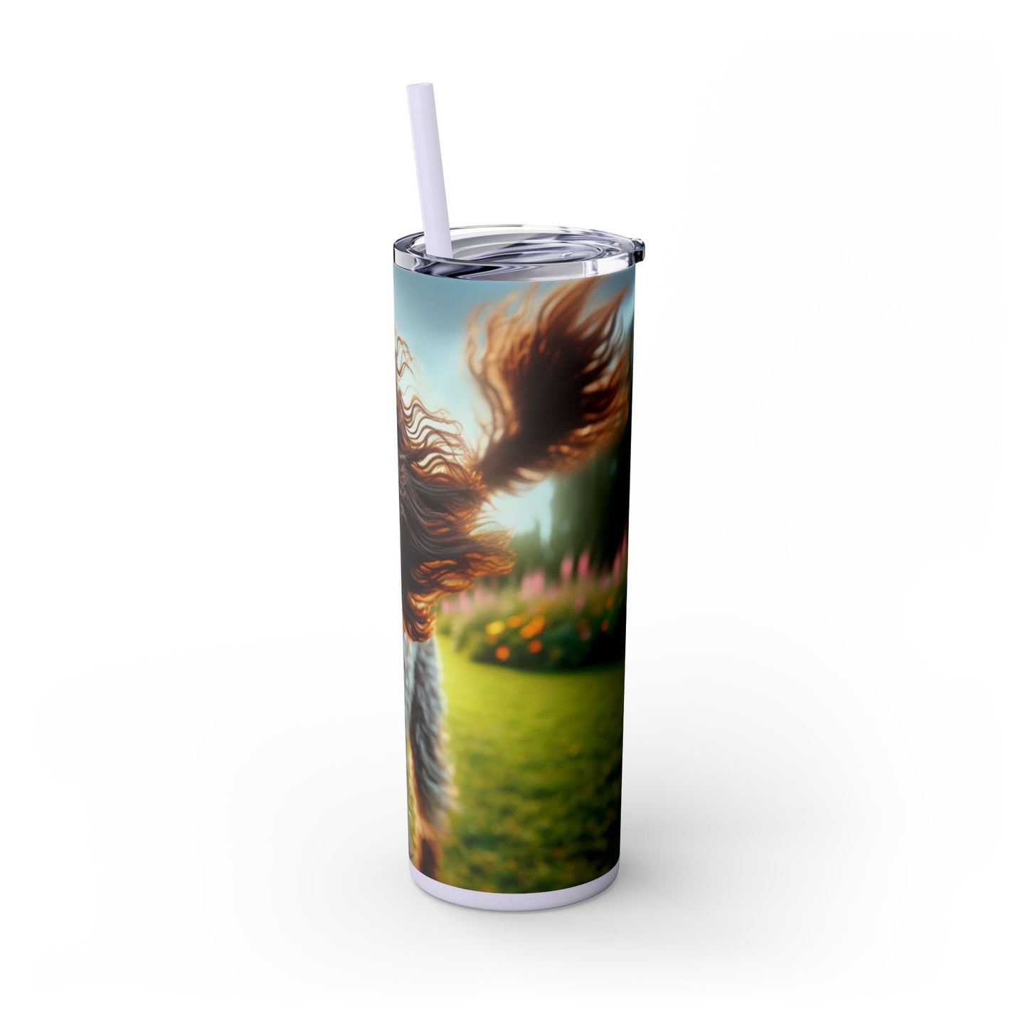 Pudelpointer Tumbler with Straw, 20oz
