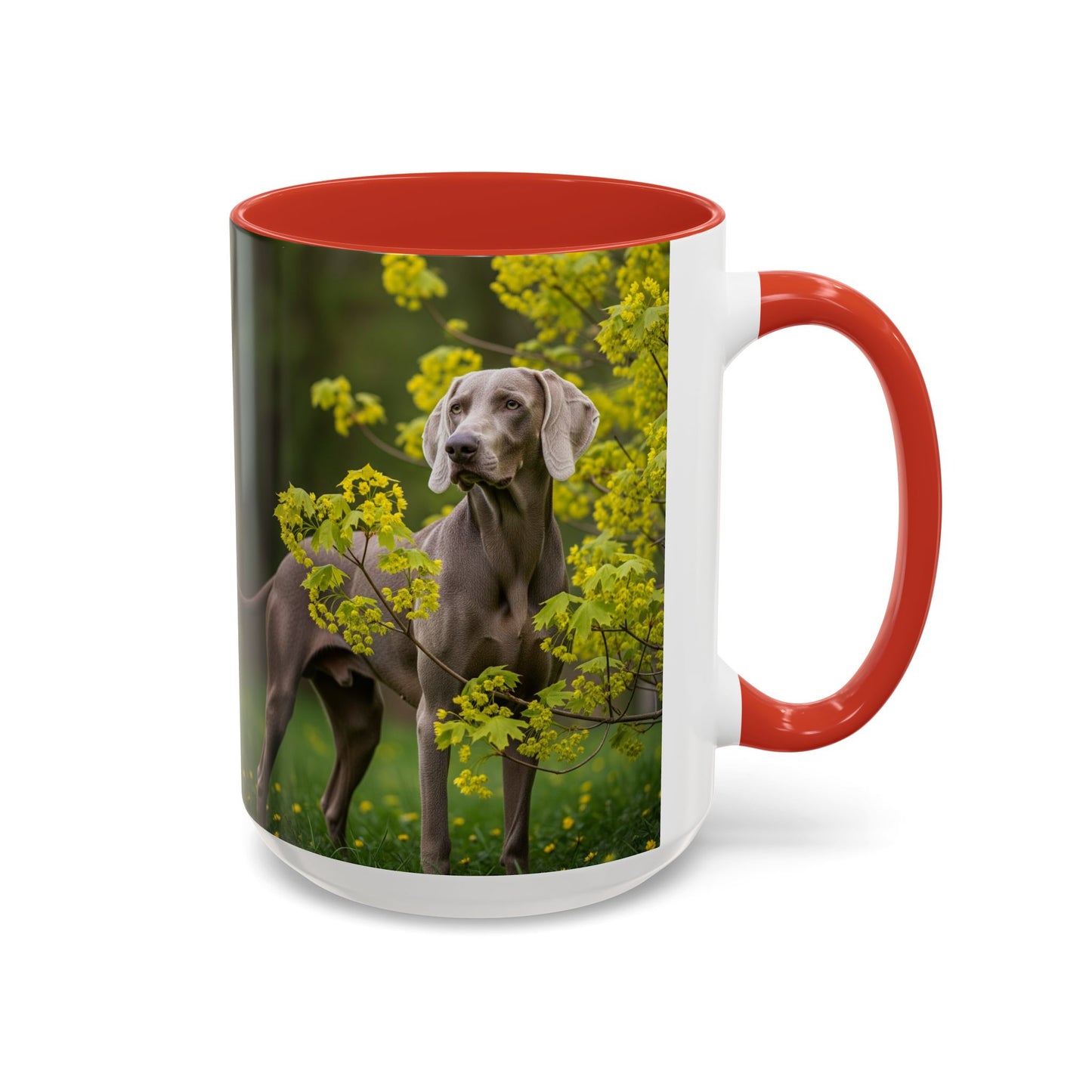 Weimaraner Accent Coffee Mug - Perfect Gift for Dog Lovers