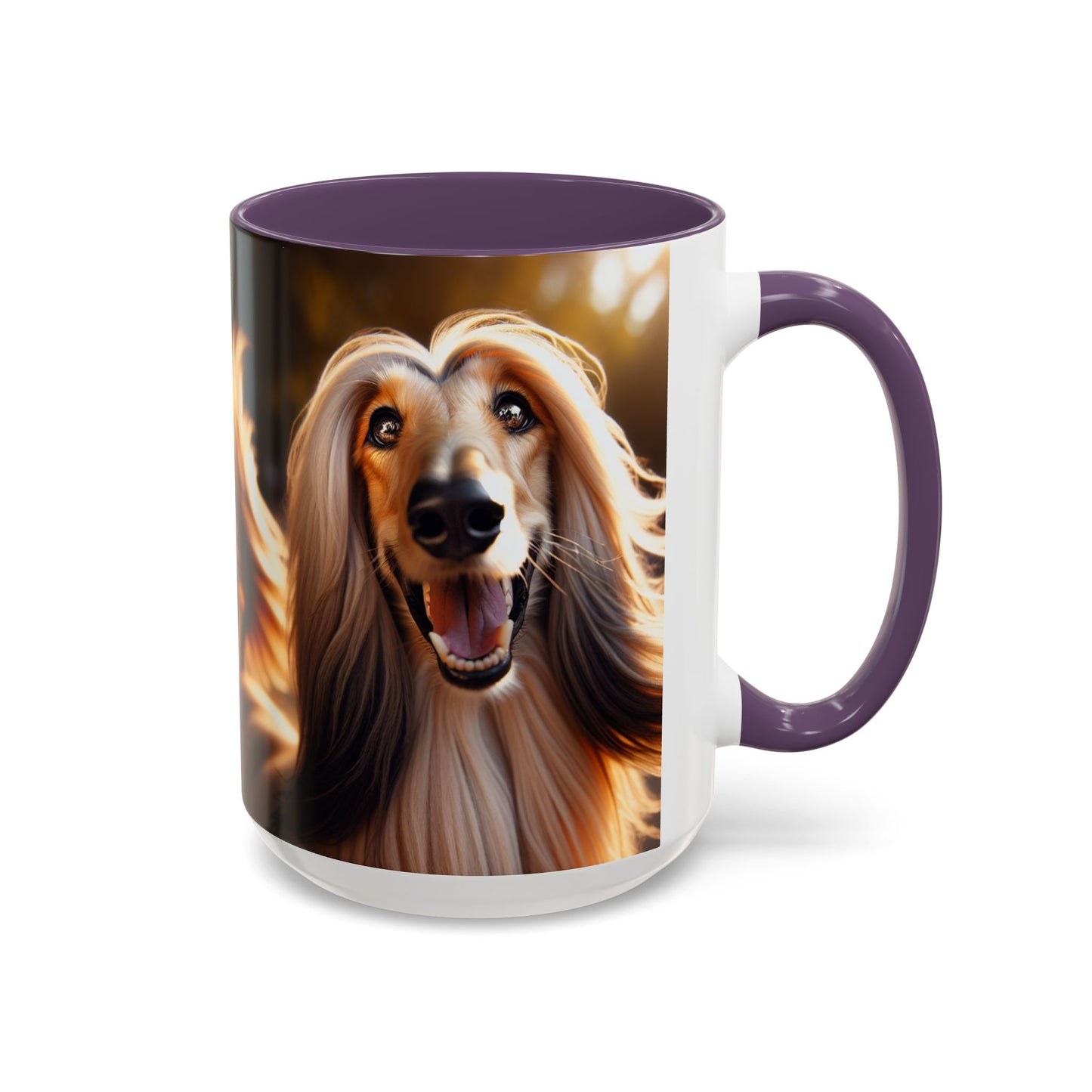 Afghan Hound Accent Coffee Mug - Perfect Gift for Dog Lovers