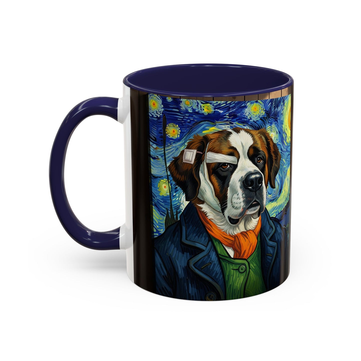 Saint Bernard Accent Coffee Mug - Perfect Gift for Dog Lovers