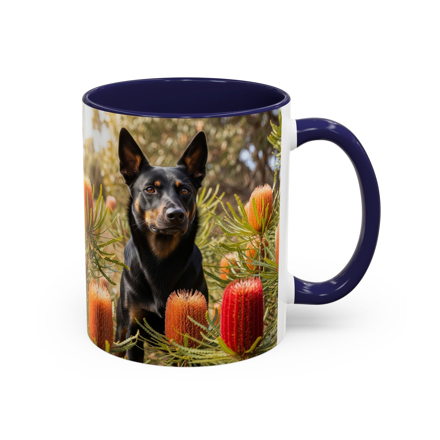 Working Kelpie Accent Coffee Mug - Perfect Gift for Dog Lovers