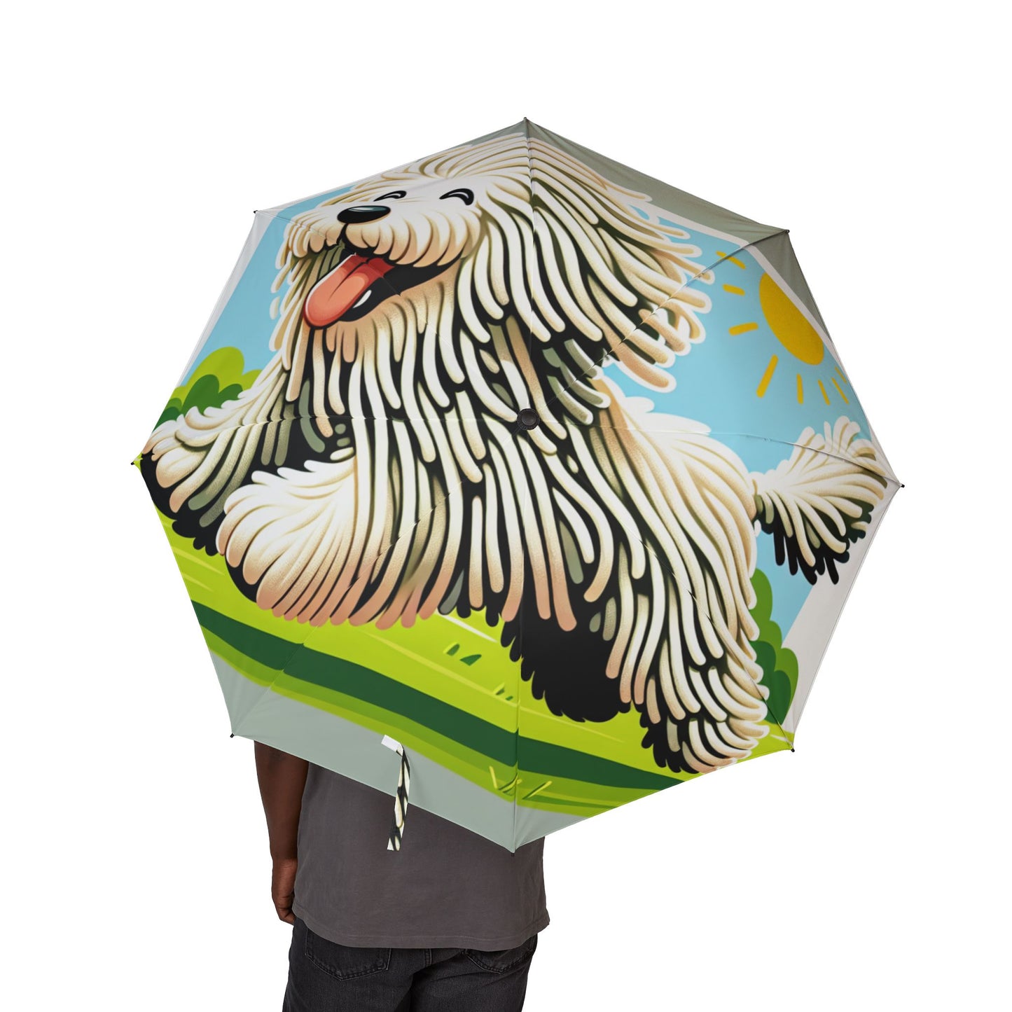 Komondor Semi-Automatic Foldable Umbrella