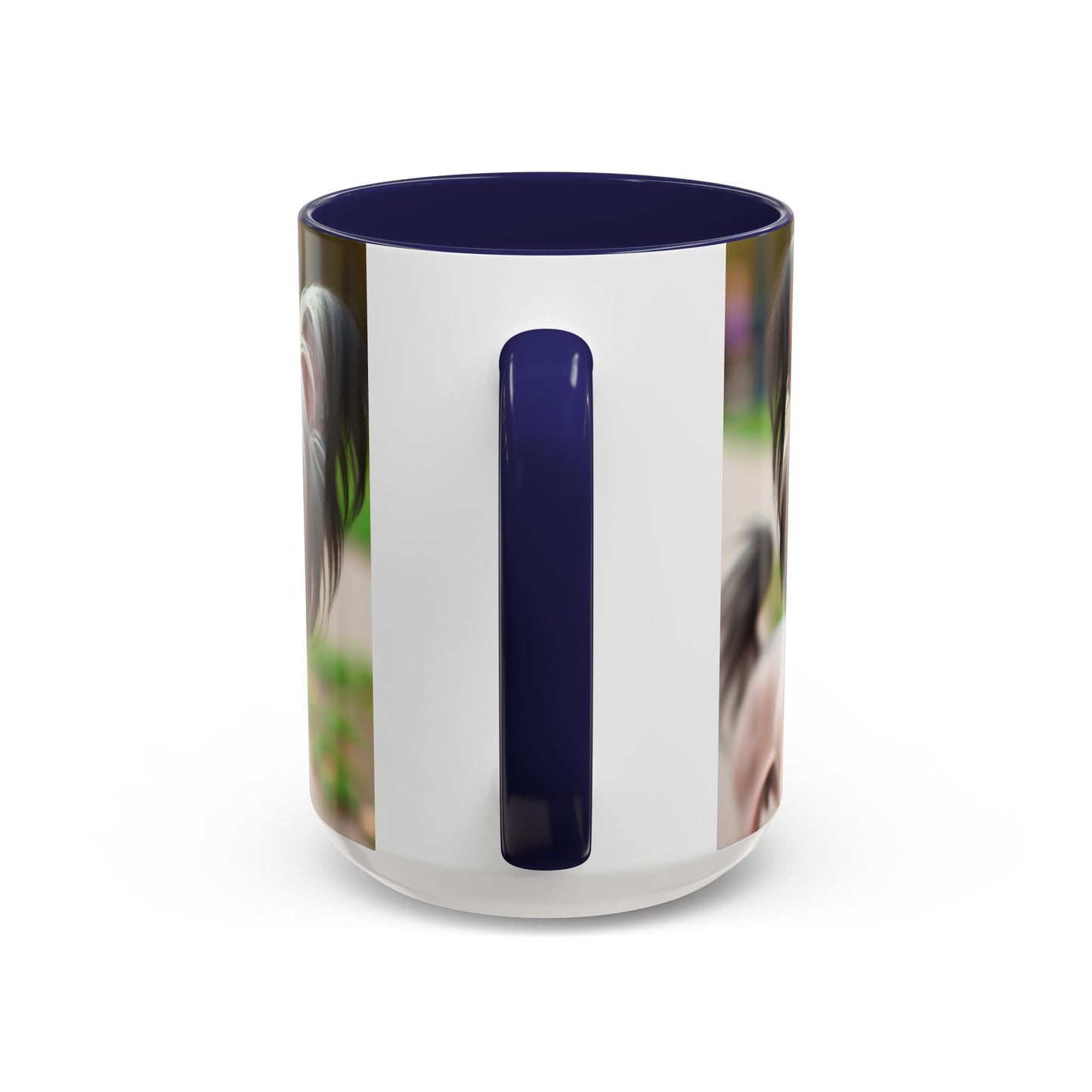 Chinese Crested Dog Accent Coffee Mug - Perfect Gift for Dog Lovers
