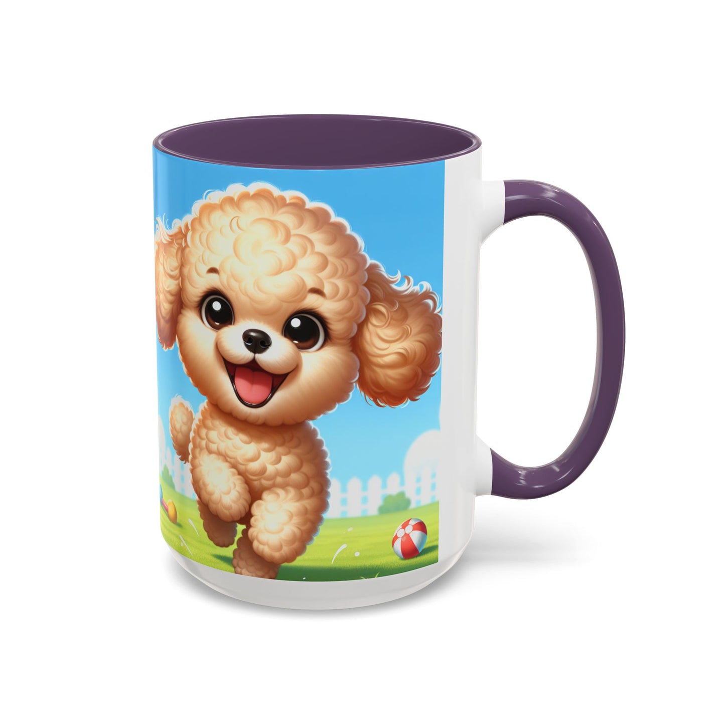 Miniature Poodle Accent Coffee Mug - Perfect Gift for Dog Lovers