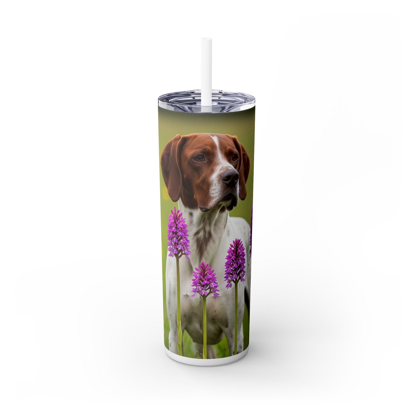 Pointer Skinny Tumbler with Straw, 20oz