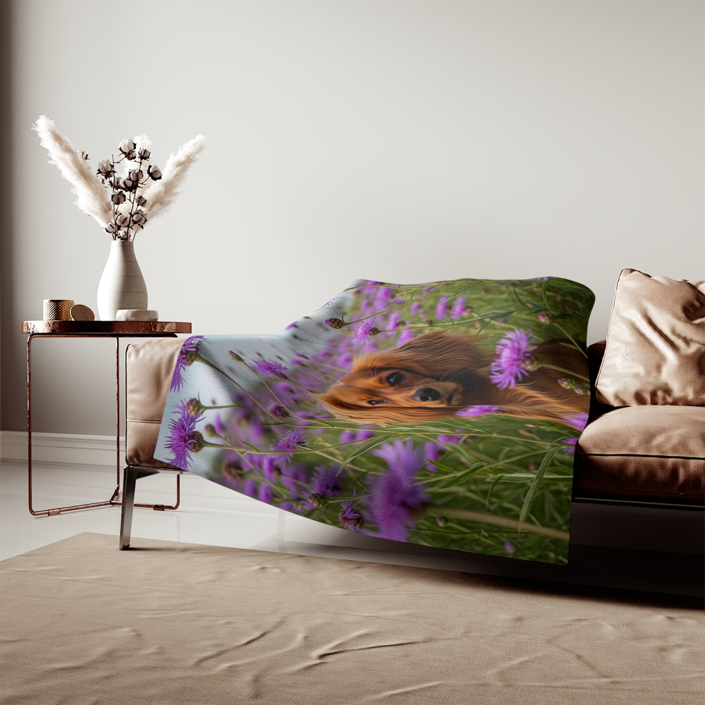 English Toy Spaniel Sweatshirt Blanket