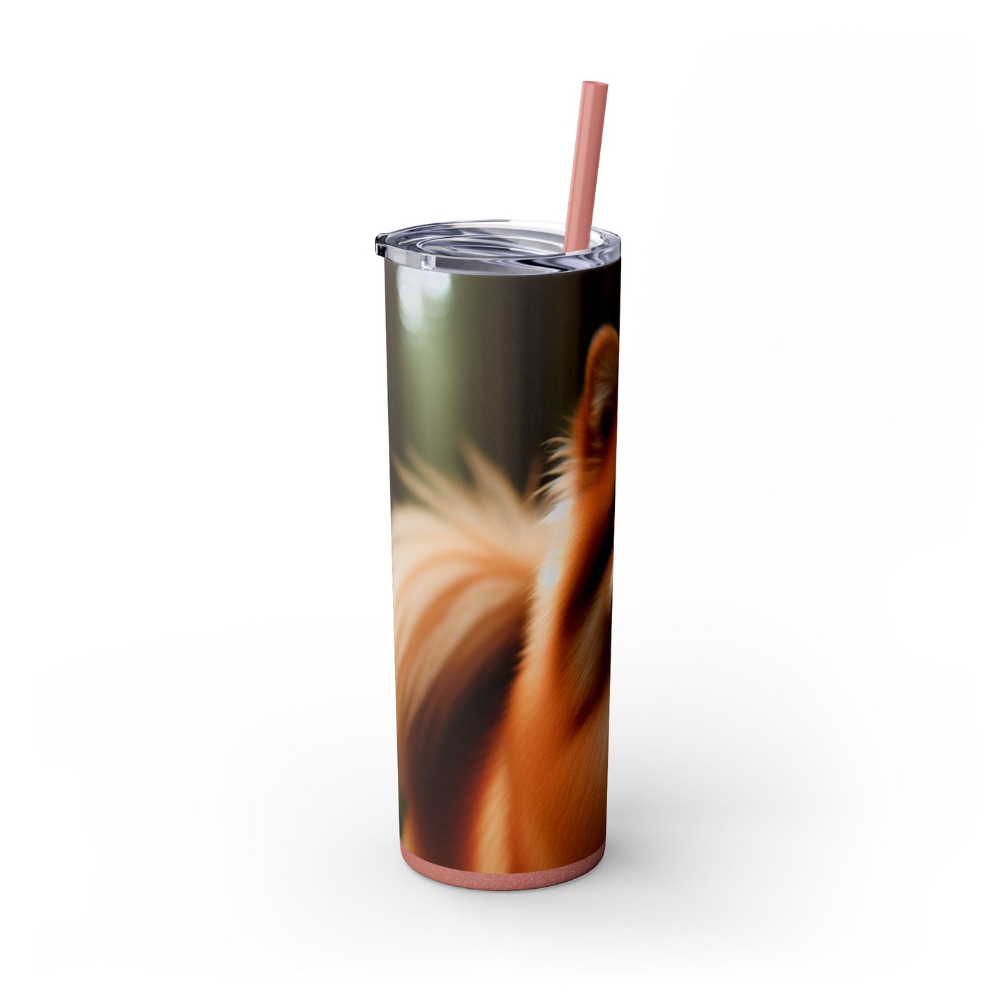Finnish Spitz Tumbler with Straw, 20oz