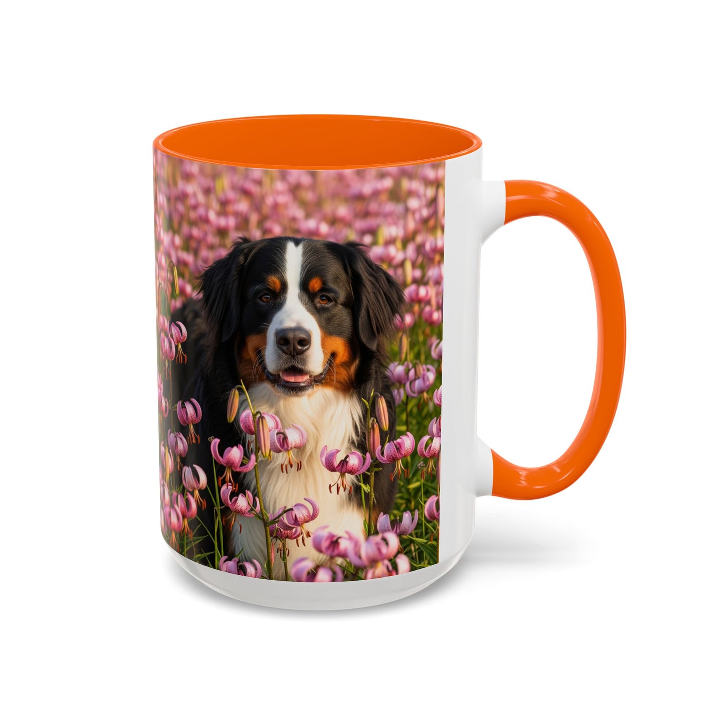 Bernese Mountain Dog Accent Coffee Mug - Perfect Gift for Dog Lovers
