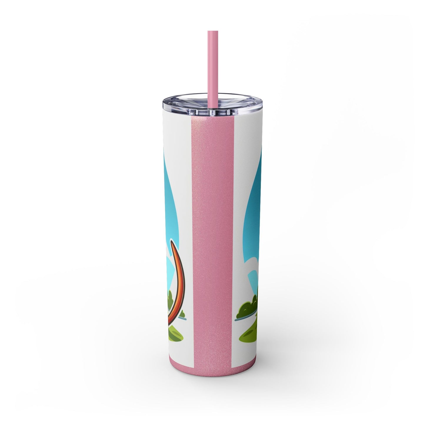 Redbone Coonhound Tumbler with Straw, 20oz