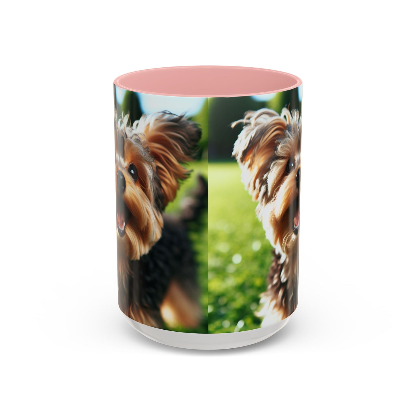 Yorkiepoo Accent Coffee Mug - Perfect Gift for Dog Lovers