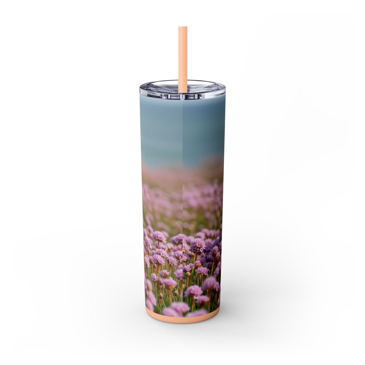 Basset Fauve de Bretagne Skinny Tumbler with Straw, 20oz