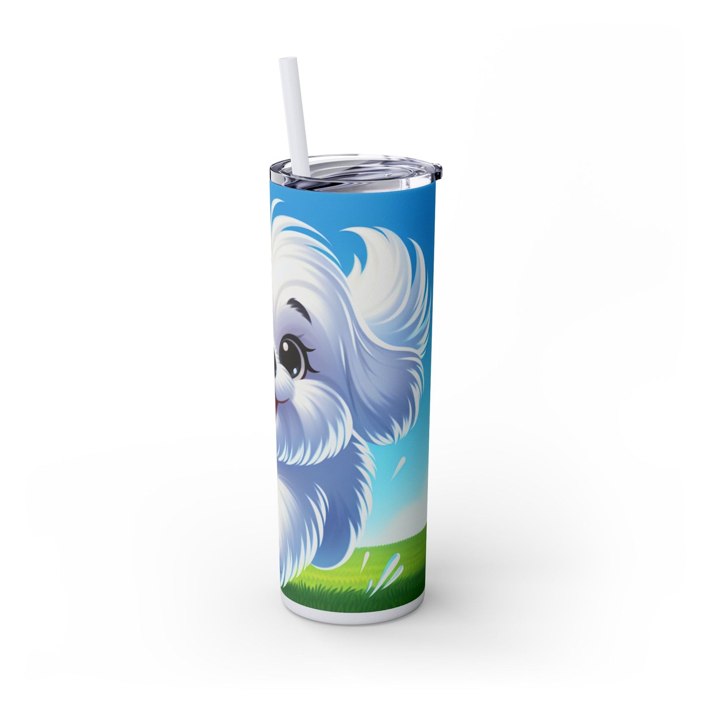 Maltese Tumbler with Straw, 20oz