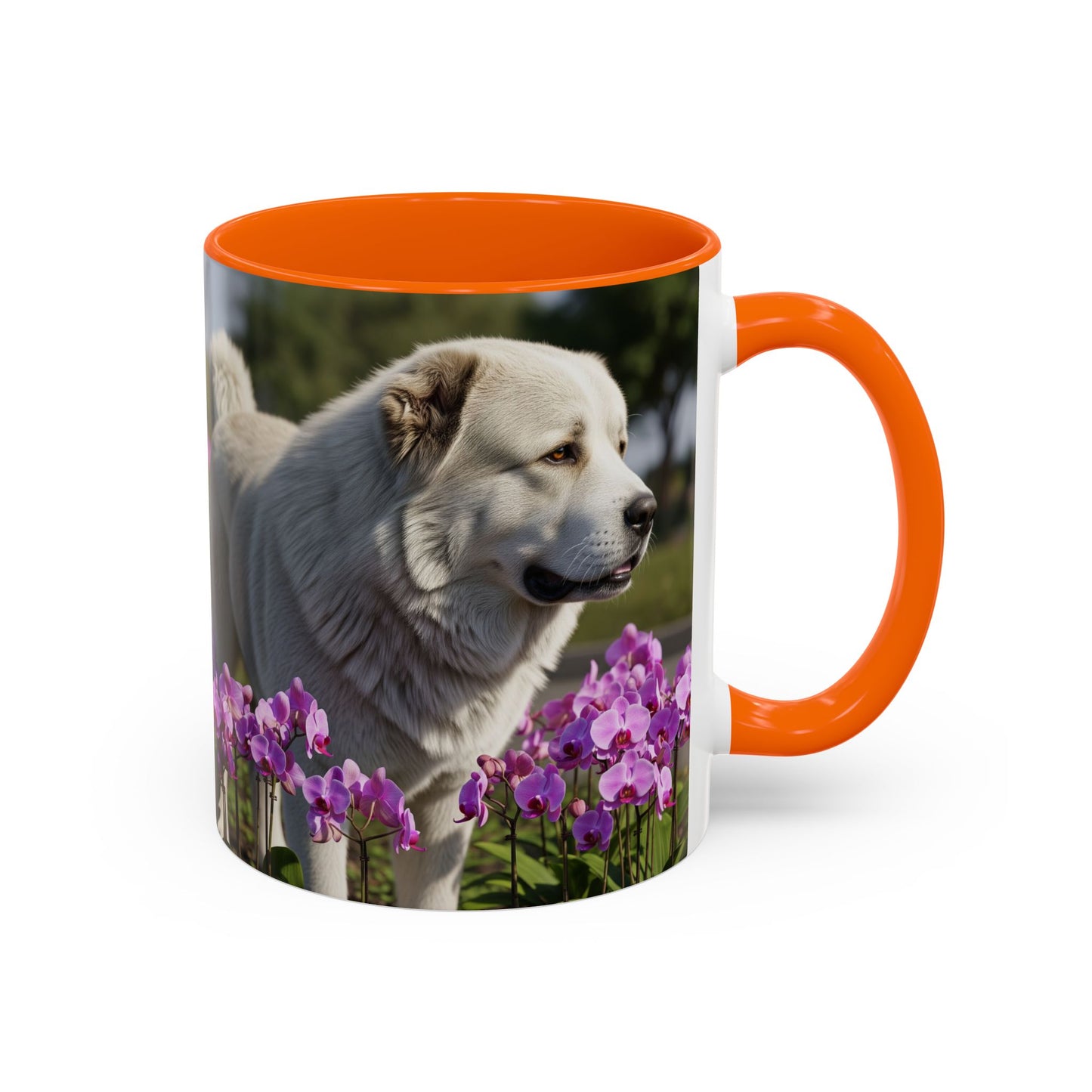 Caucasian Shepherd Dog Accent Coffee Mug - Perfect Gift for Dog Lovers