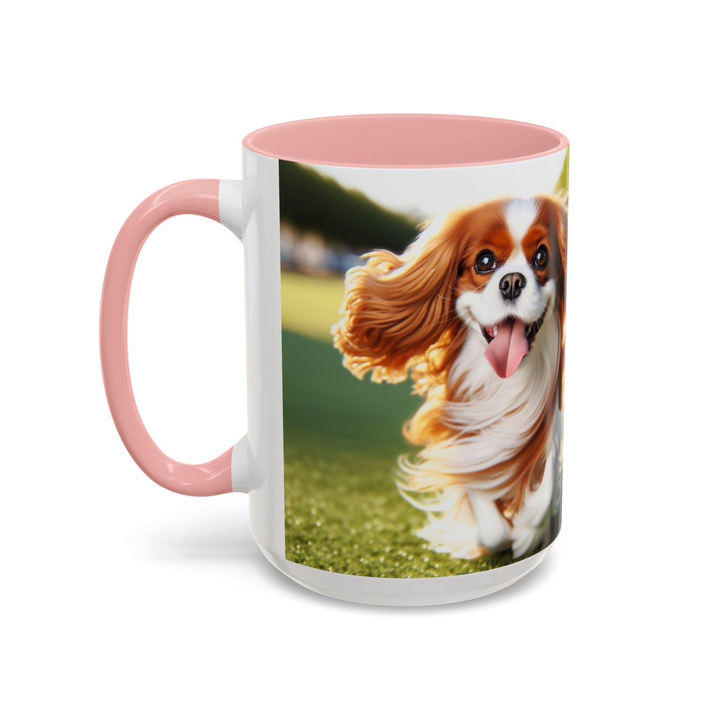 Cavalier King Charles Spaniel Accent Coffee Mug - Perfect Gift for Dog Lovers