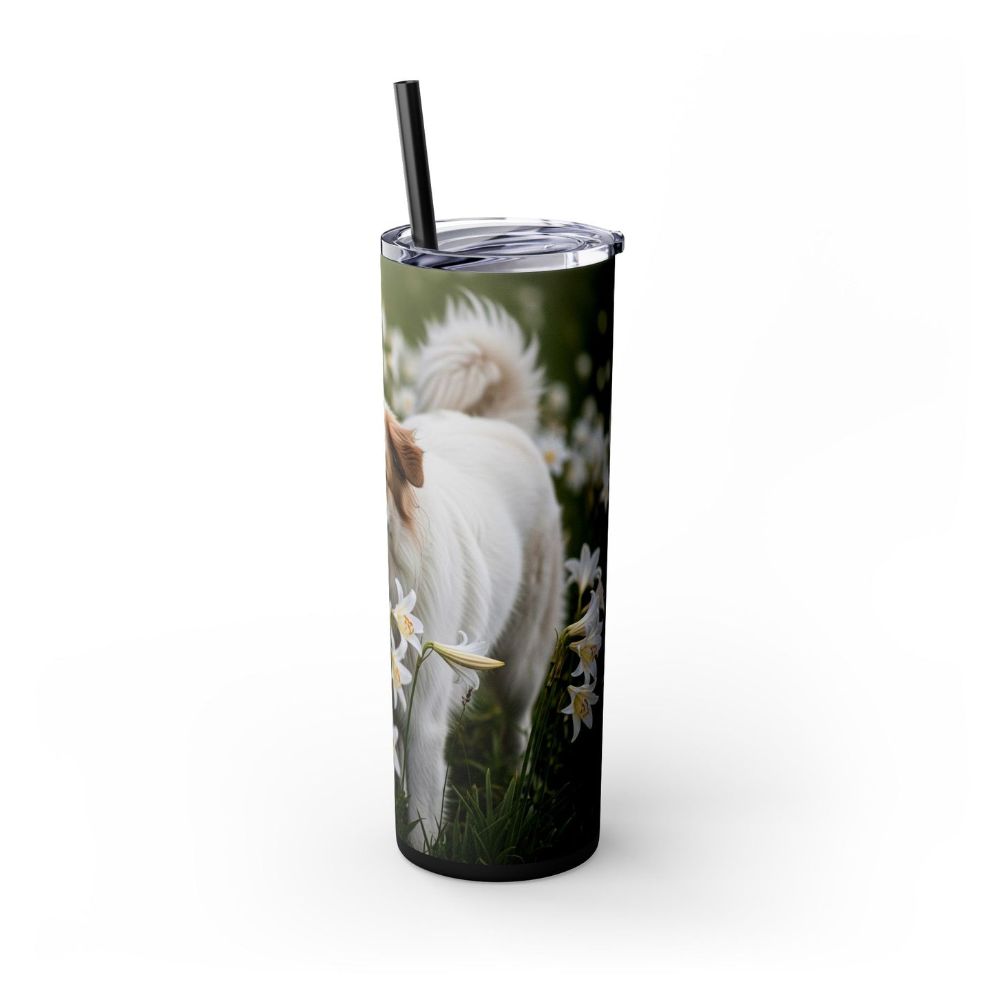 Pyrenean Shepherd Tumbler with Straw, 20oz