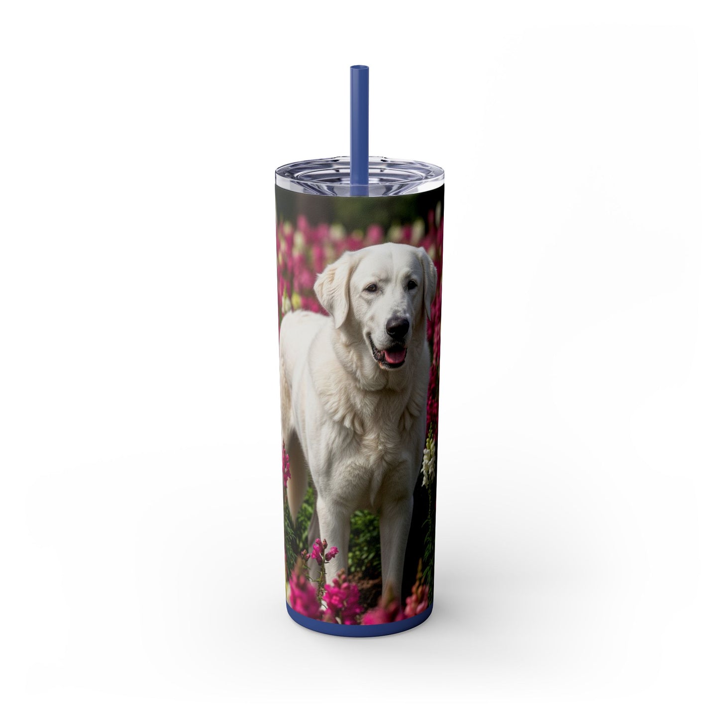 Estrela Mountain Dog Tumbler with Straw, 20oz