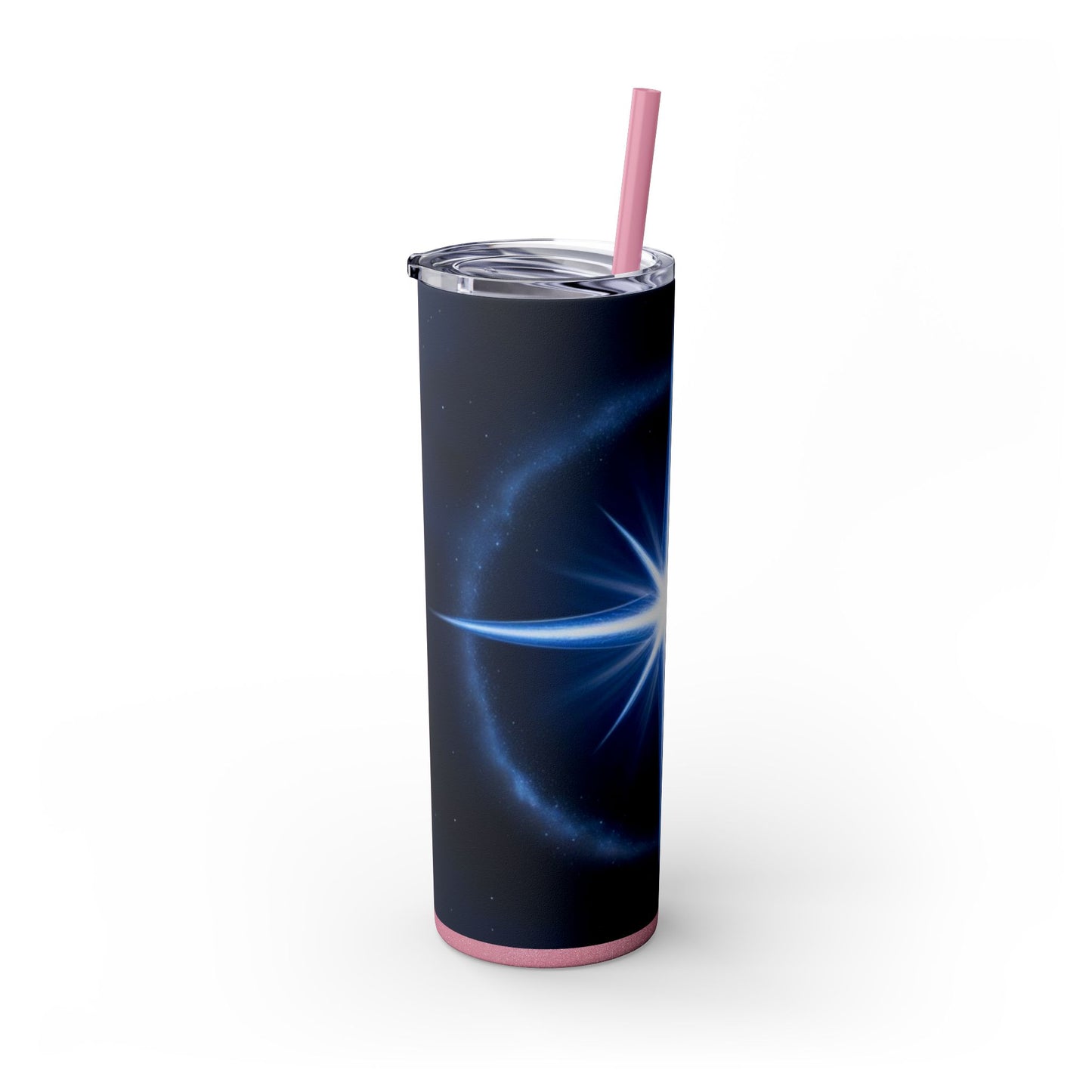 North Star Skinny Tumbler with Straw, 20oz