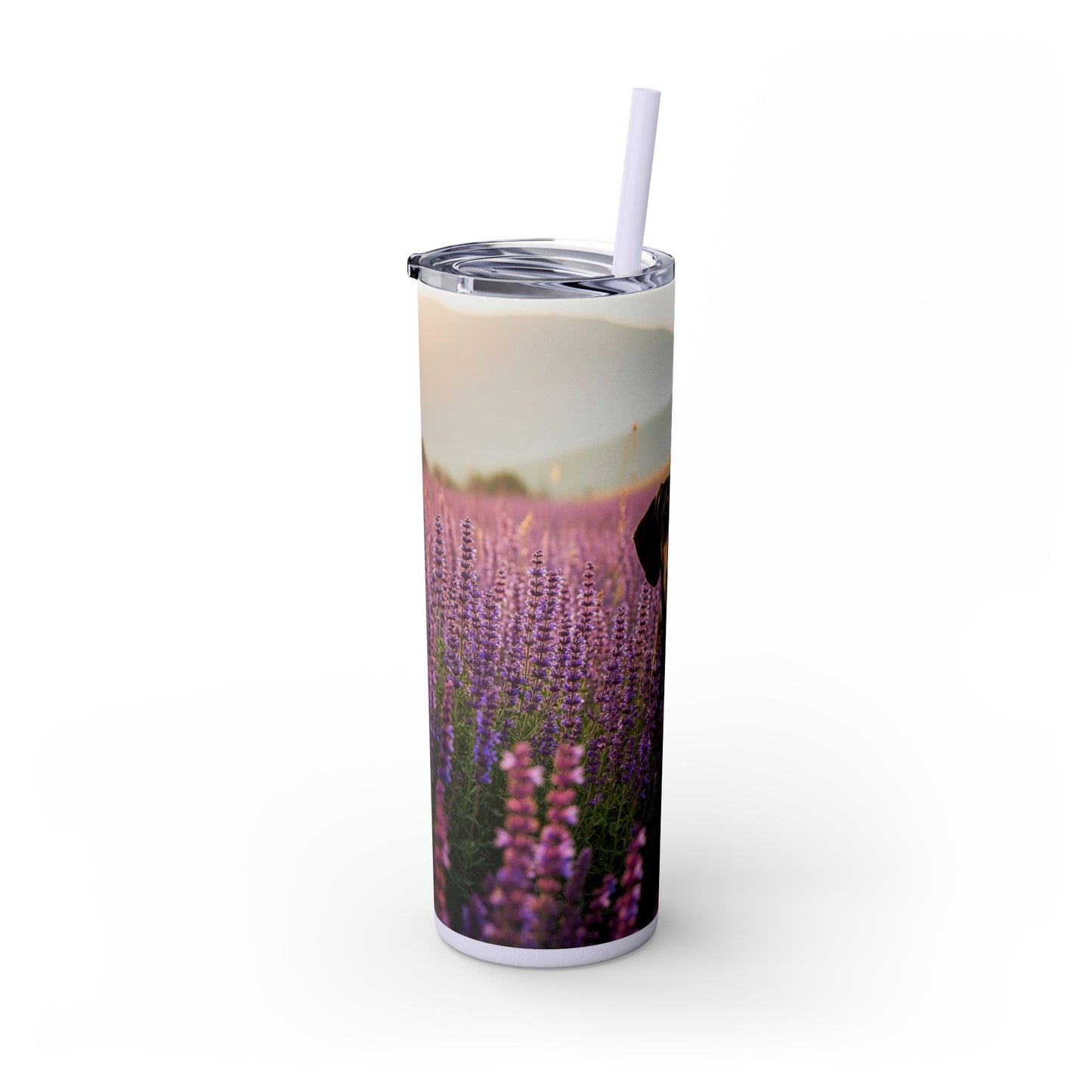 Transylvanian Hound Tumbler with Straw, 20oz