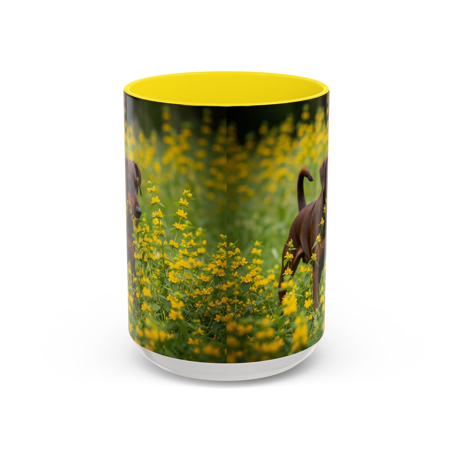 German Pinscher Accent Coffee Mug - Perfect Gift for Dog Lovers