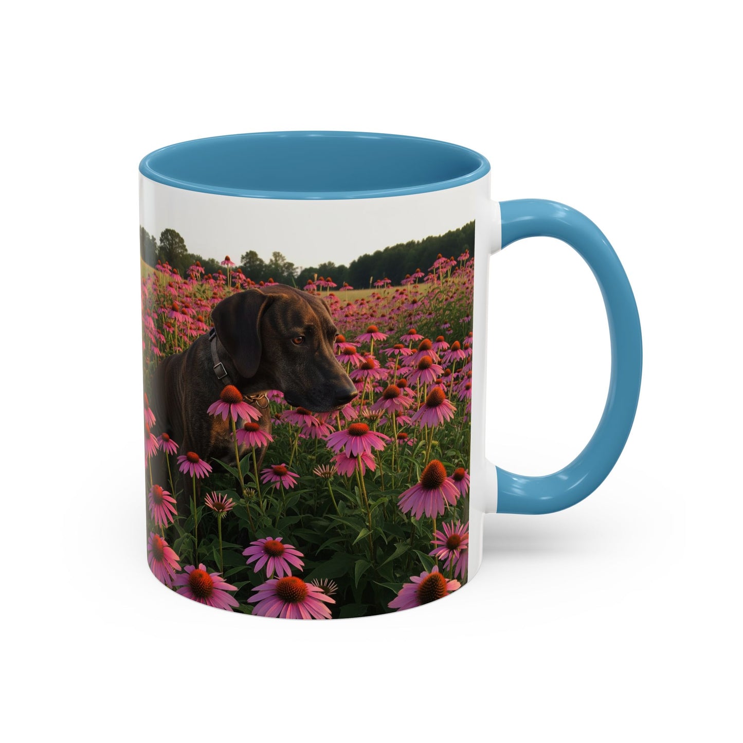 Treeing Tennessee Brindle Accent Coffee Mug - Perfect Gift for Dog Lovers