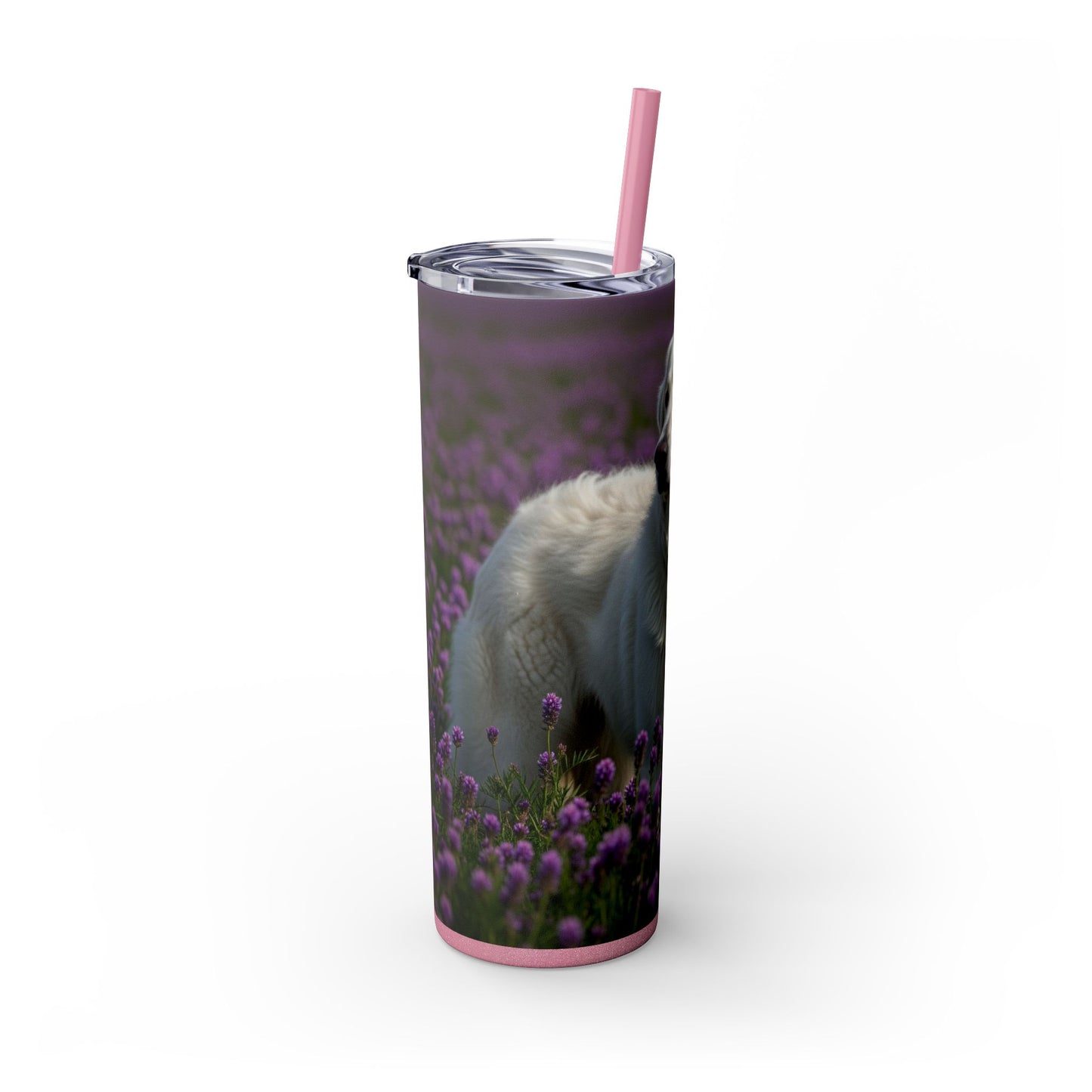 Kuvasz Tumbler with Straw, 20oz