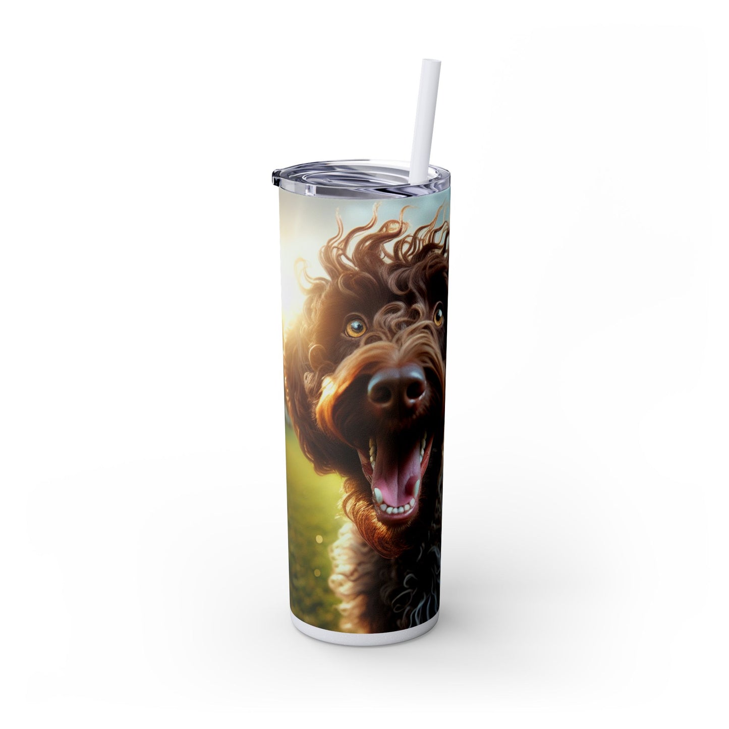 Pudelpointer Tumbler with Straw, 20oz