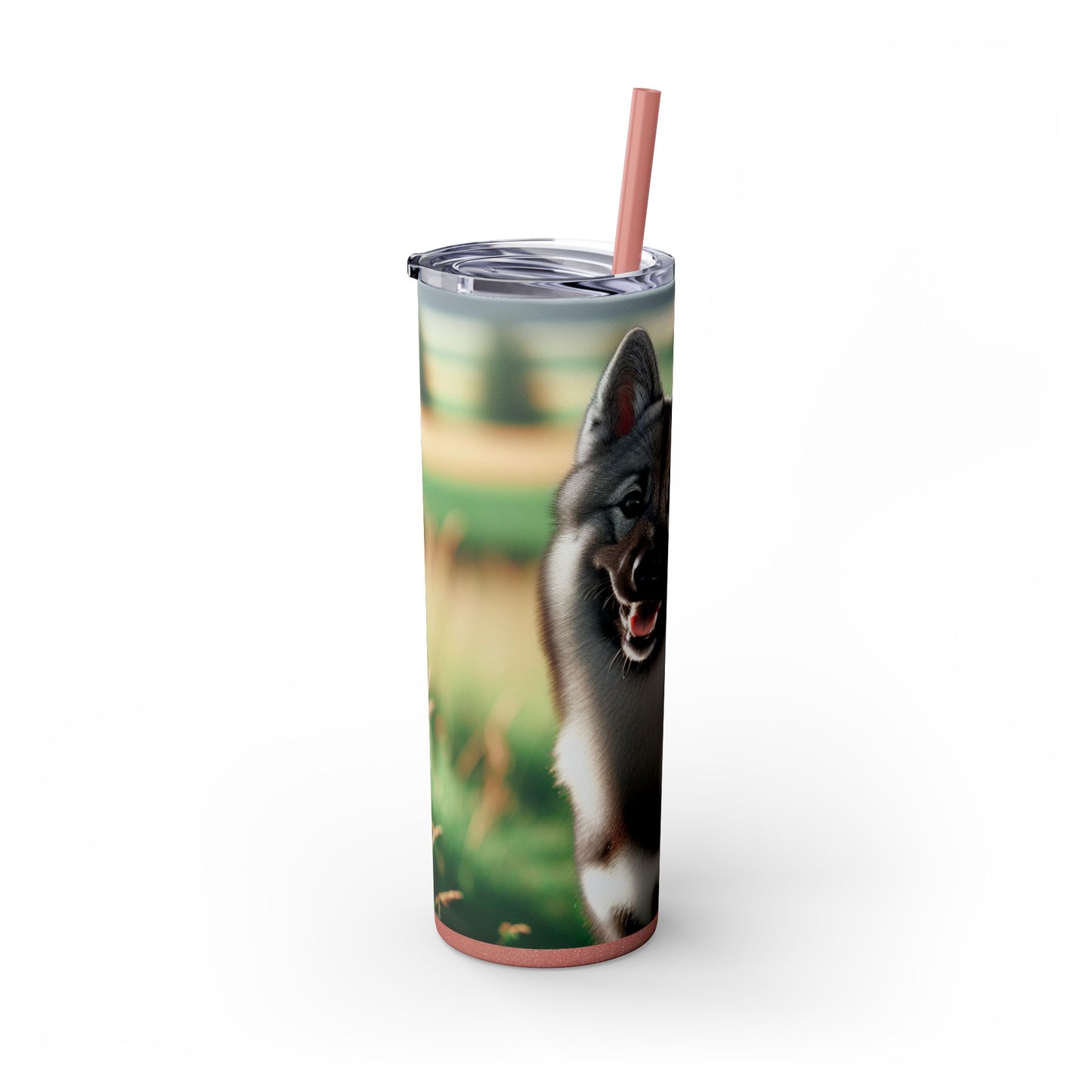 Norwegian Elkhound Tumbler with Straw, 20oz