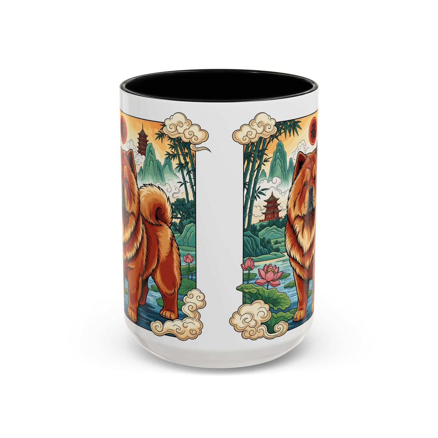 Chow Chow Accent Coffee Mug - Perfect Gift for Dog Lovers