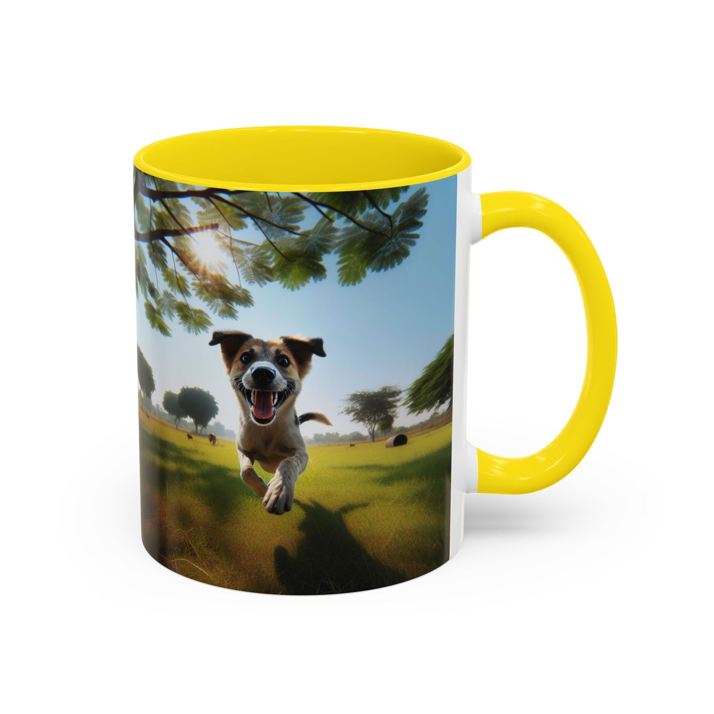 Indian Pariah Dog Accent Coffee Mug - Perfect Gift for Dog Lovers