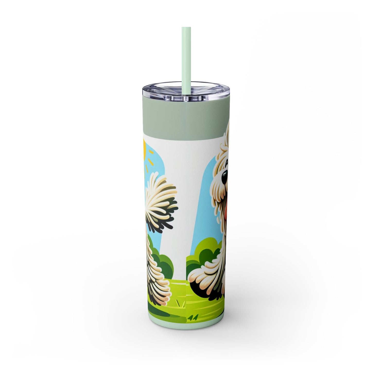 Komondor Tumbler with Straw, 20oz