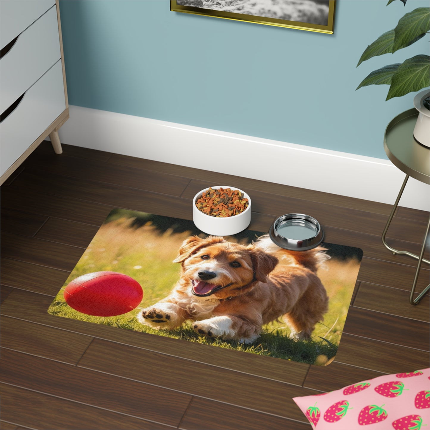 Pet Food Mat (12x18) - Lagotto Romagnolo
