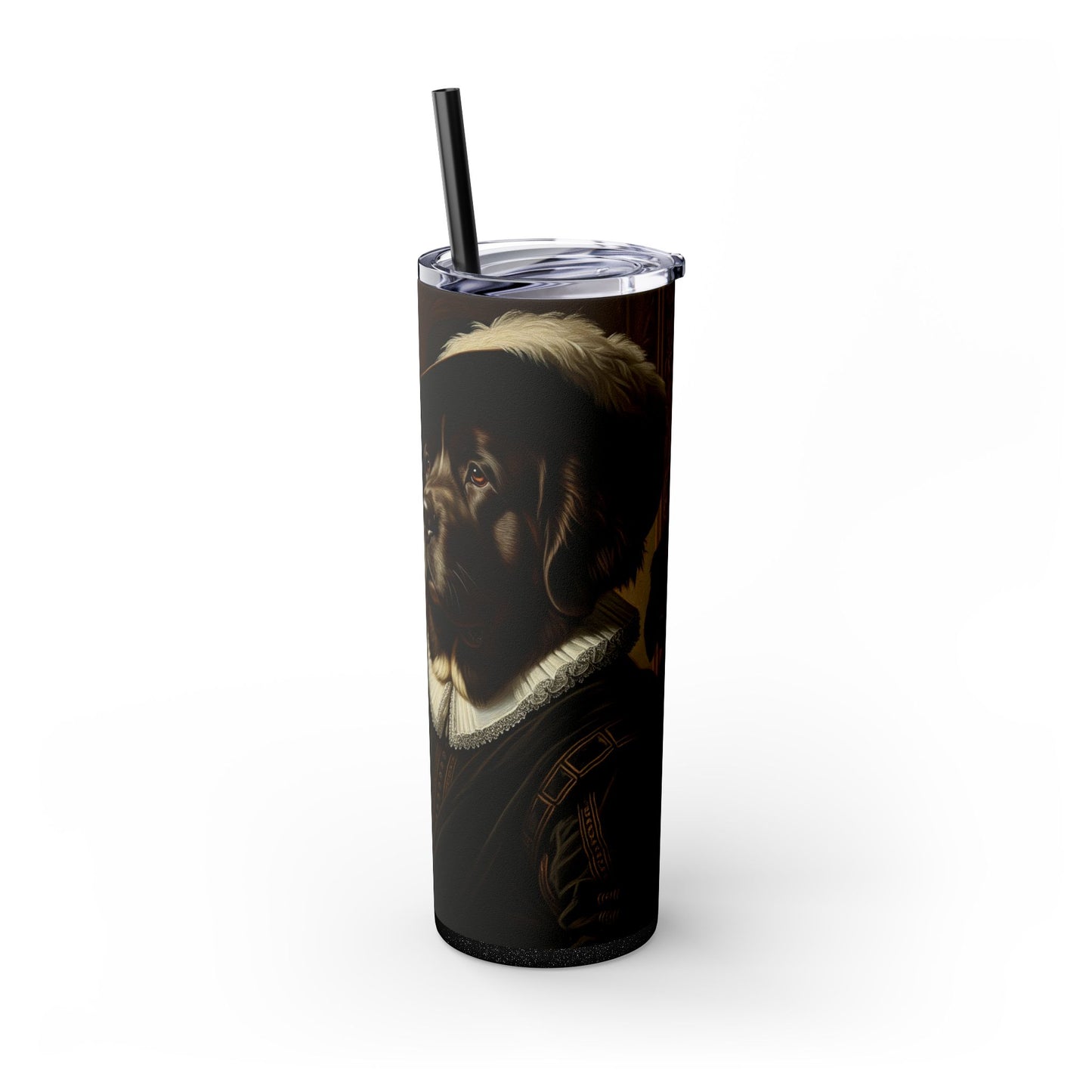 Newfoundland Skinny Tumbler with Straw, 20oz
