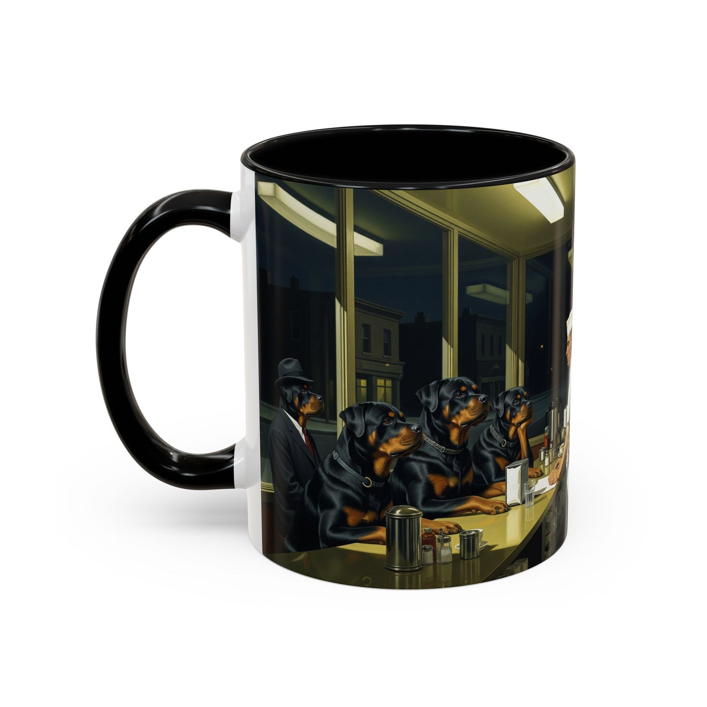 Rottweiler Accent Coffee Mug - Perfect Gift for Dog Lovers